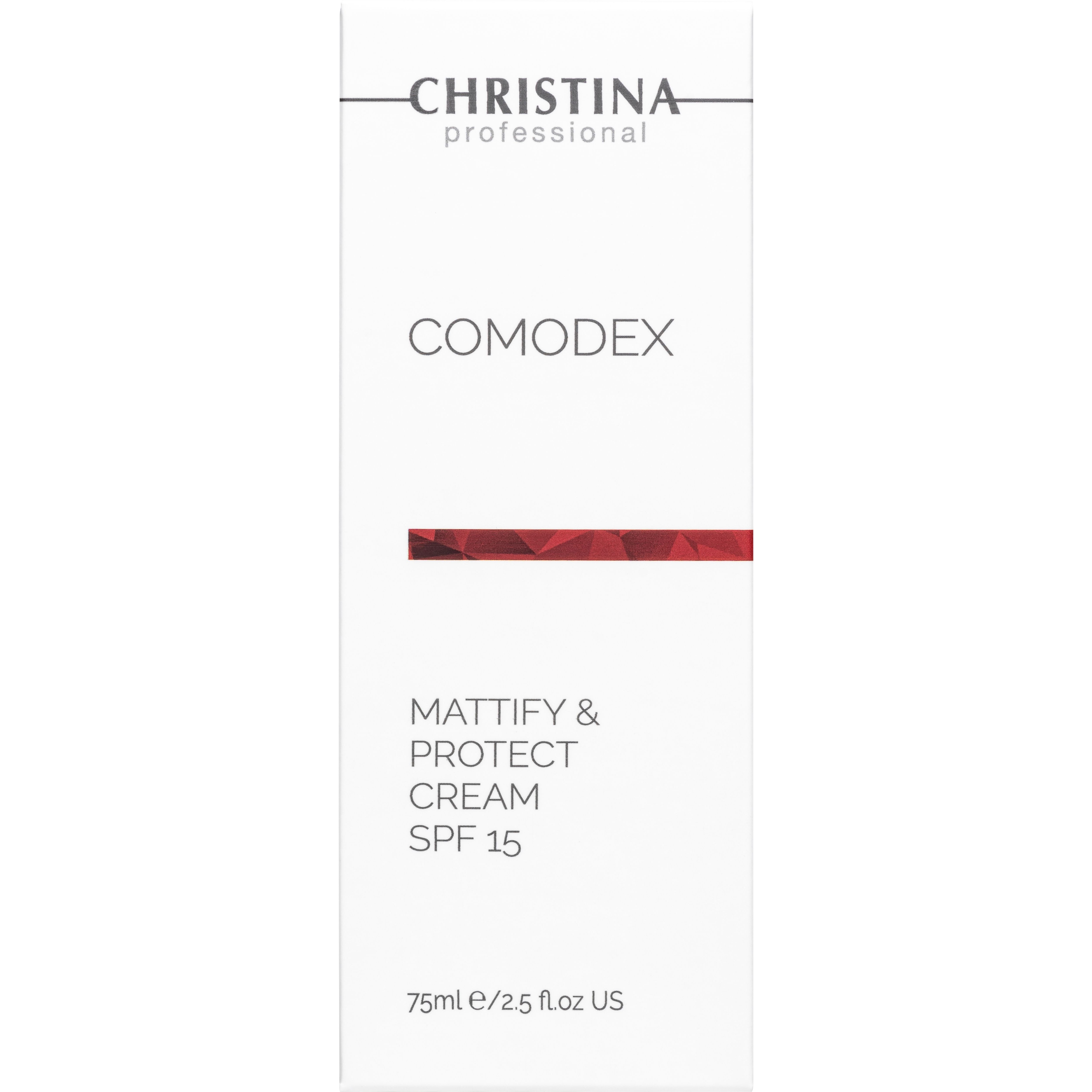 Крем для обличчя матуючий Christina Comodex Mattify & Protect Cream SPF 15 75 мл - фото 2