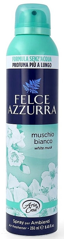 Освіжувач повітря Felce Azzurra Spray Muschio Bianco, 250 мл - фото 1