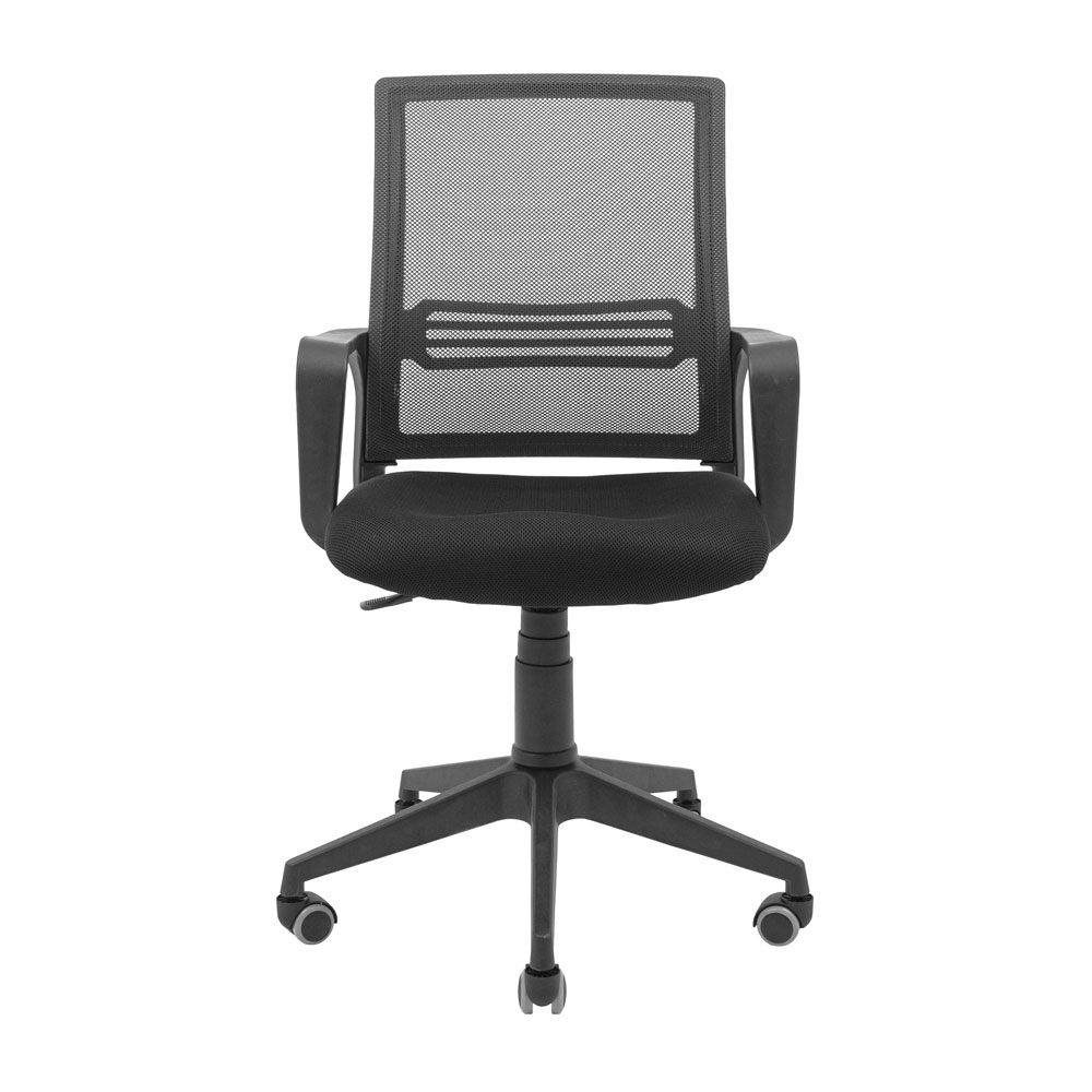 Кресло компьютерное Richman Джина Пластик Пиастра сетка черный + серый (RCM-1033) - фото 2