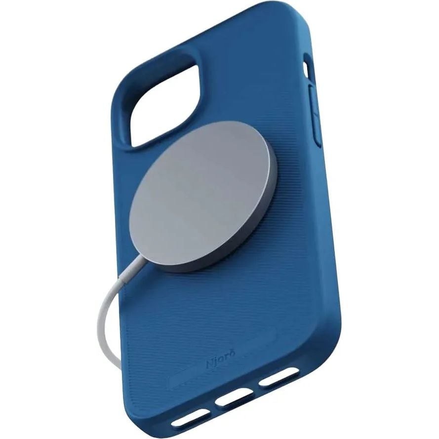 Чохол-накладка Njord 100% GRS MagSafe Case Blue для iPhone 15 Pro Max - фото 4