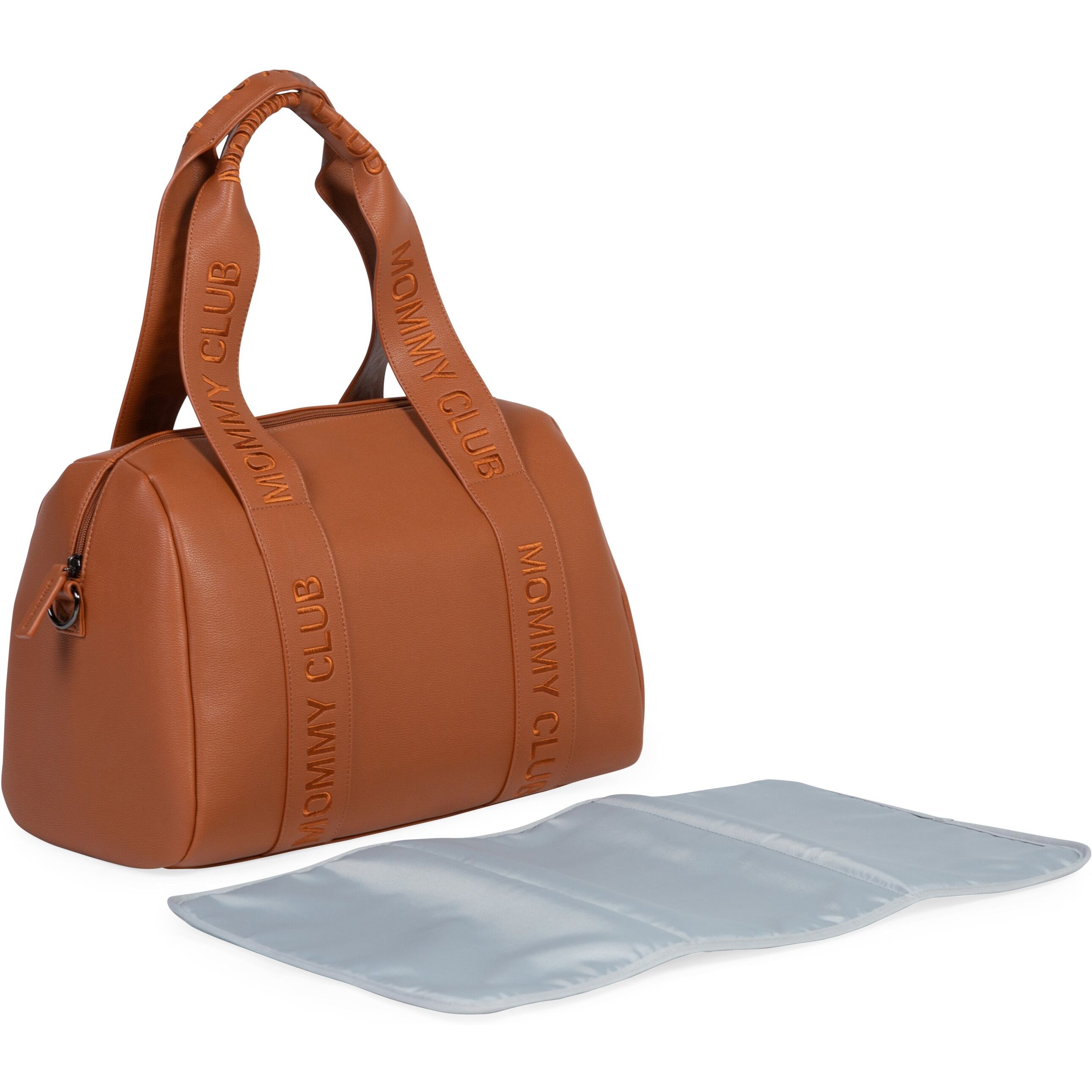 Сумка Childhome Mommy club Signature vegan leather brown - фото 4