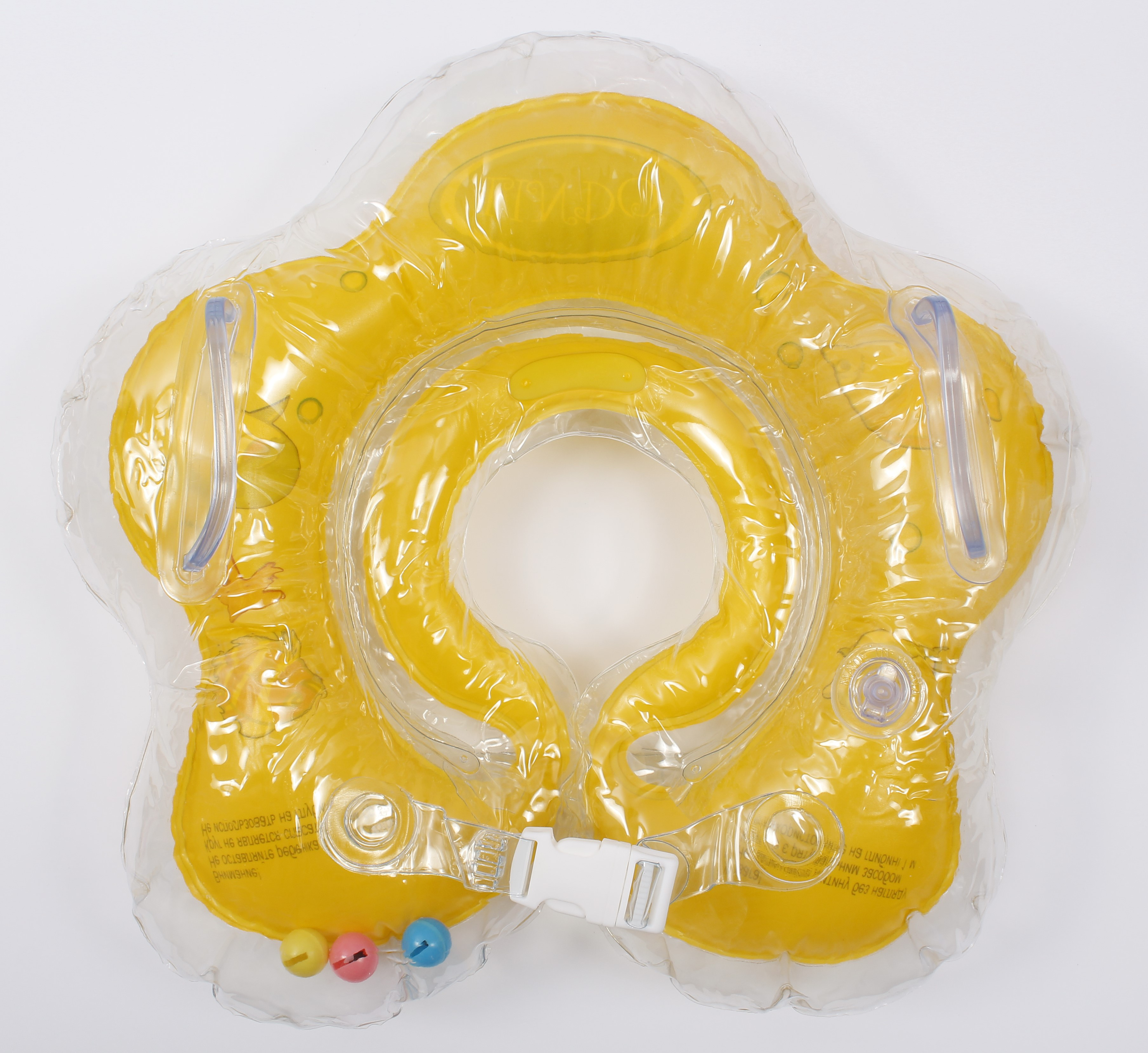 Круг для купания Lindo, желтый (LN-1558) - фото 2