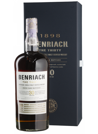 Віскі BenRiach 30 yo Single Malt Scotch Whisky 46% 0.7 л в подарунковій упаковці - фото 1