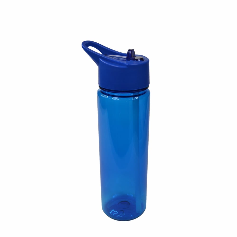 Пляшка для води Bergamo Glassy, 660 мл, синя (20224wb-03) - фото 4