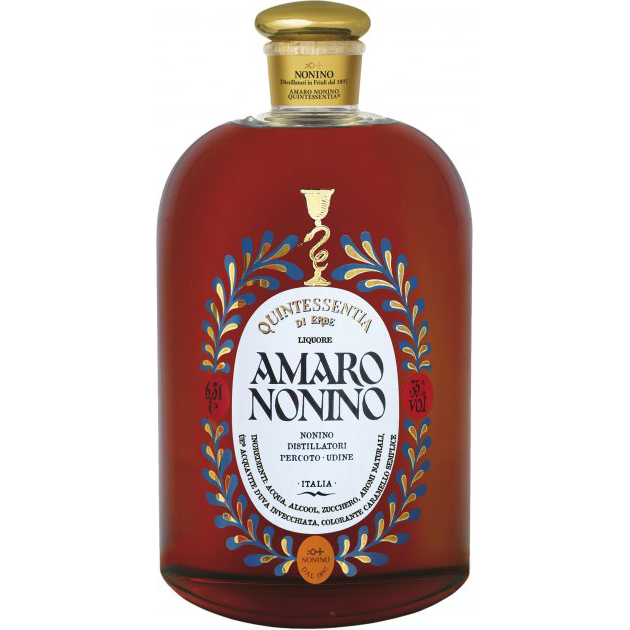 Ликер Nonino Amaro Quintessentia с пипеткой, 35%, 6,3 л - фото 1
