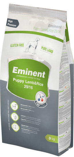 Сухой корм Eminent Puppy Lamb & Rice безглютеновый для щенков, беременных и кормящих собак всех пород, 3 кг (5018) - фото 1