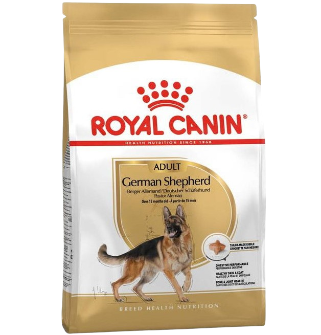 Сухий корм для дорослих собак породи Німецька вівчарка Royal Canin German Shepherd Adult, 3 кг (2518030) - фото 1