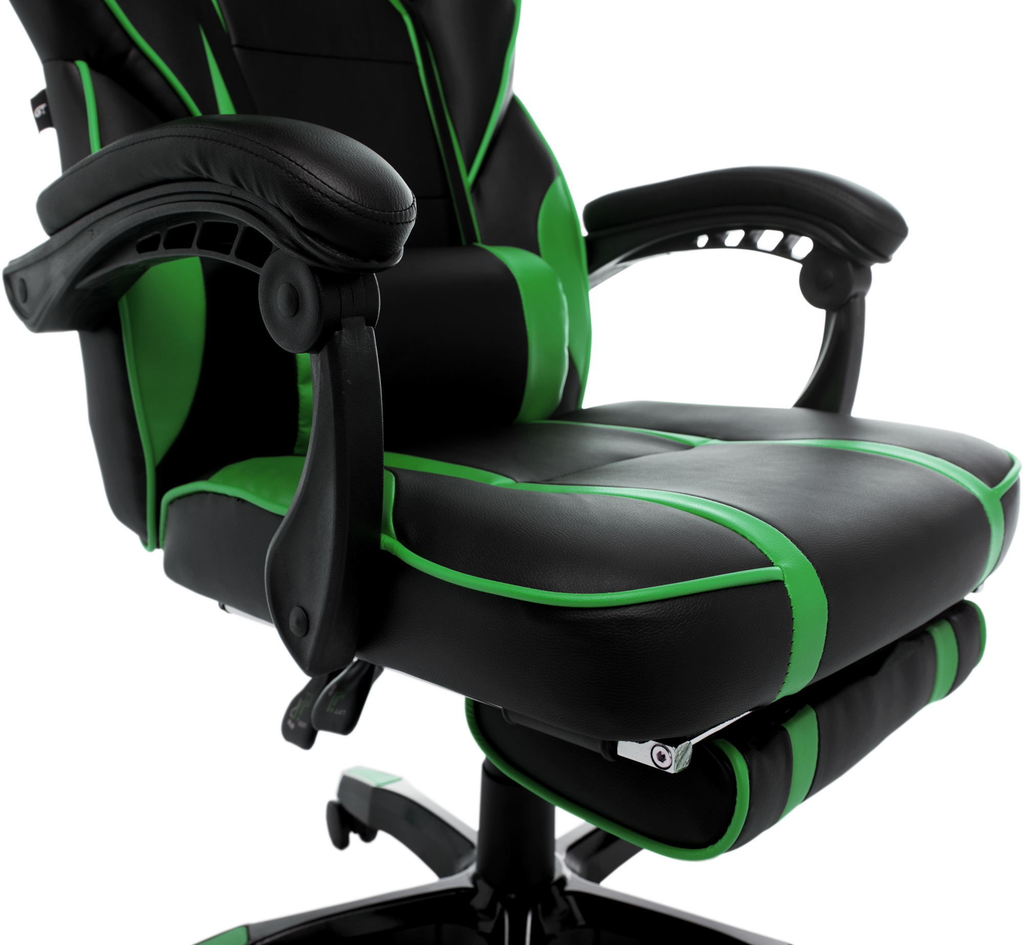 Геймерське крісло GT Racer чорне із зеленим (X-2749-1 Black/Green) - фото 7