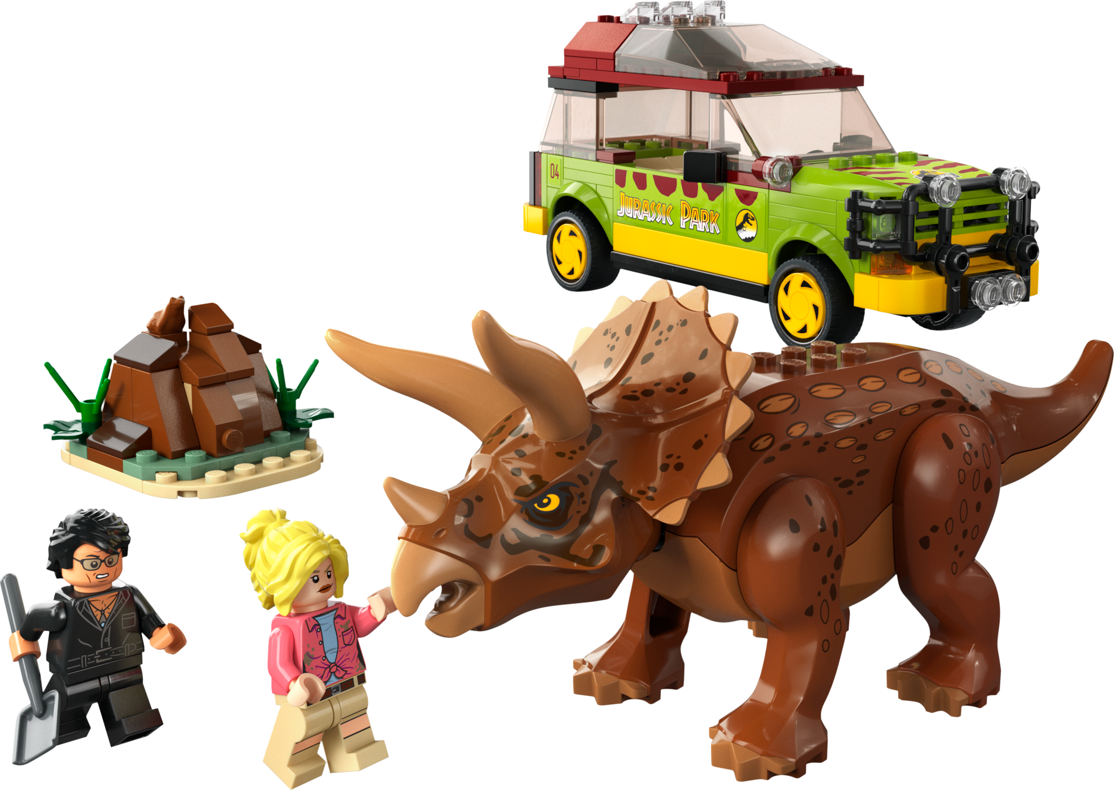 Конструктор LEGO Jurassic World Исследование трицератопсов, 281 деталь (76959) - фото 2