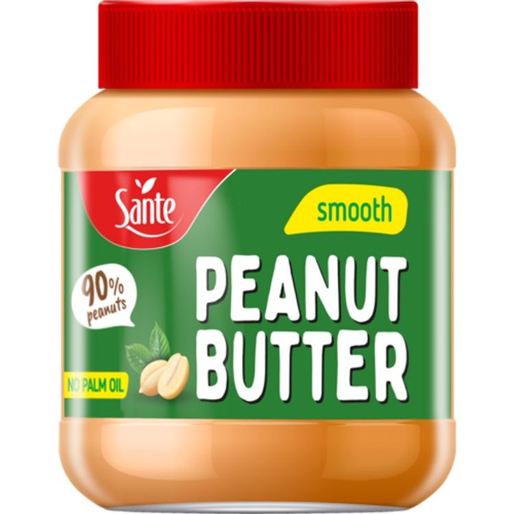 Арахисовая паста Go On Nutrition Peanut butter smooth 350 г - фото 1