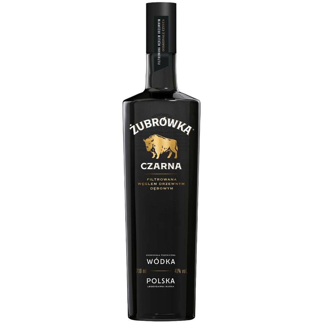 Алкогольный напиток Zubrowka Czarna, 40%, 0,7 л (782839) - фото 1