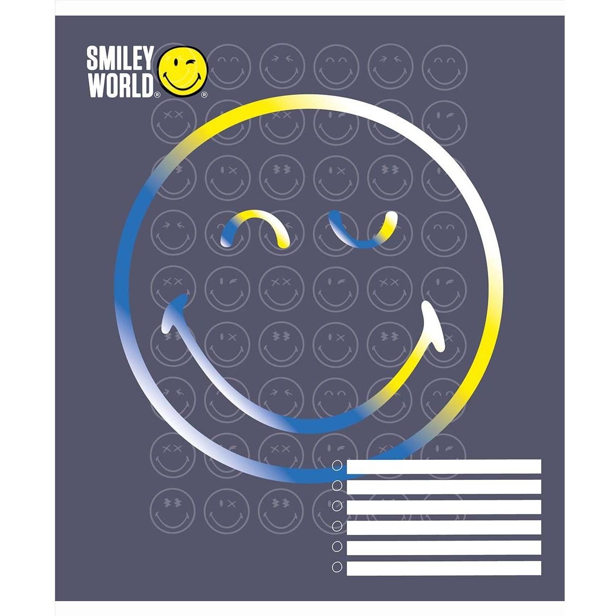 Зошит загальний Yes Smiley World, А5, в клітинку, 12 аркушів (766277) - фото 3