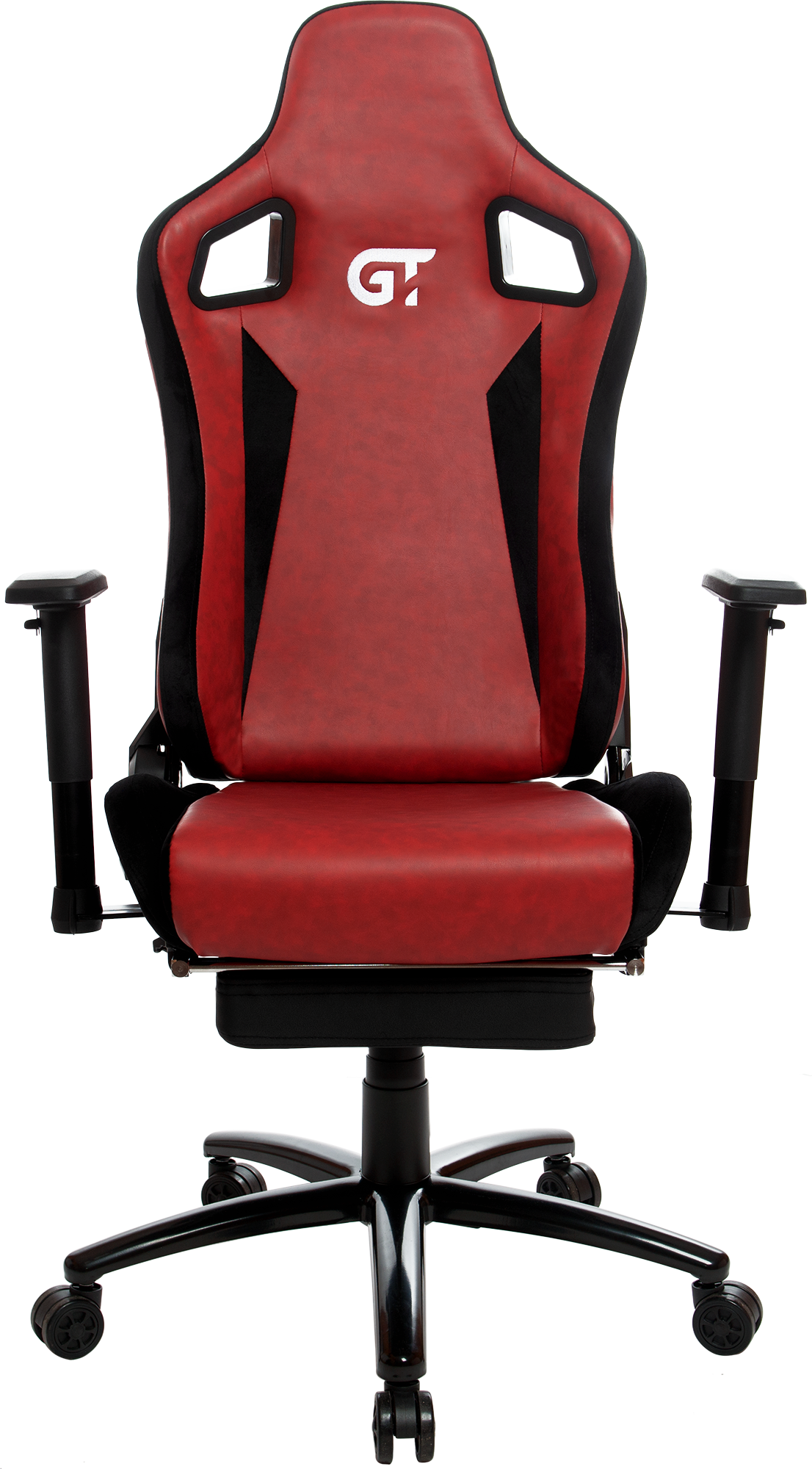 Геймерське крісло GT Racer чорне з червоним (X-5107 Black/Coral) - фото 2