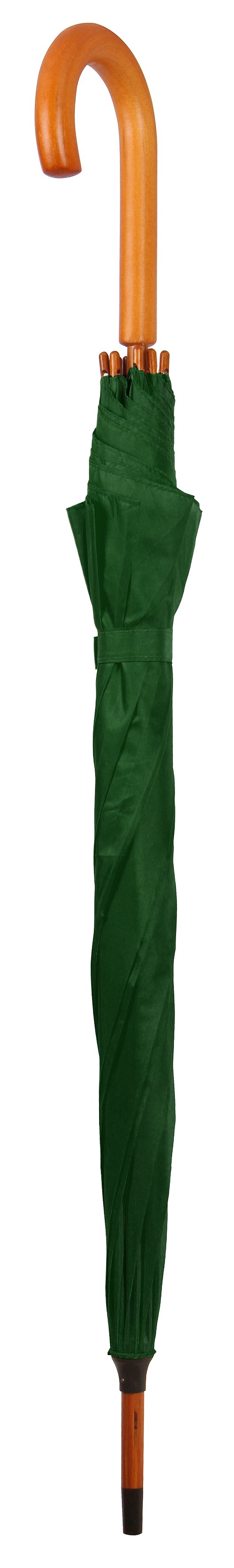 Зонт-трость Bergamo Toprain, темно-зеленый (4513199) - фото 2
