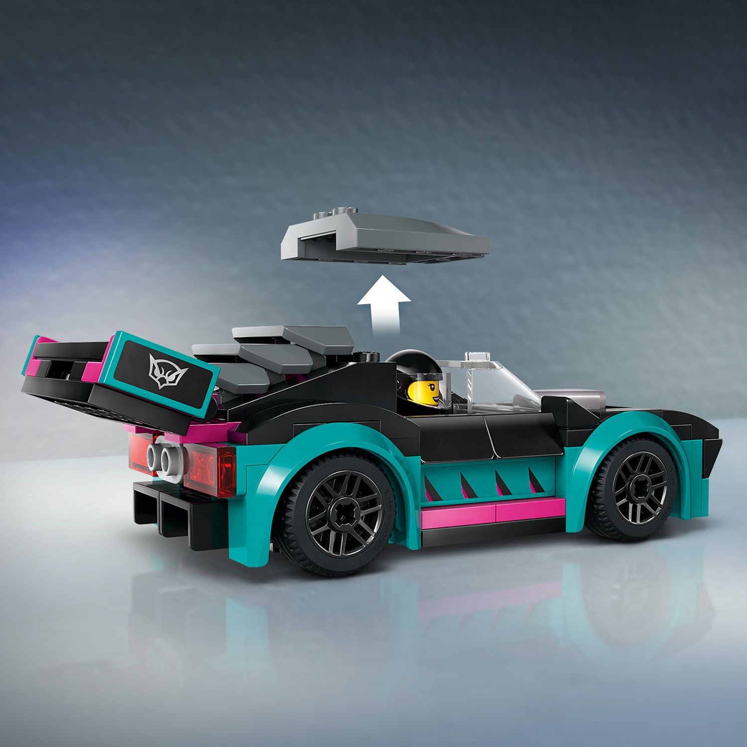 Конструктор LEGO City Автомобиль для гонок и автовоз 328 деталей (60406) - фото 8