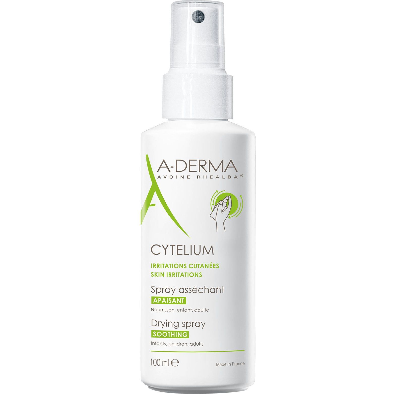 Спрей для кожи лица и тела A-Derma Cytelium Spray подсушивающий и успокаивающий‎ 100 мл (207889) - фото 1