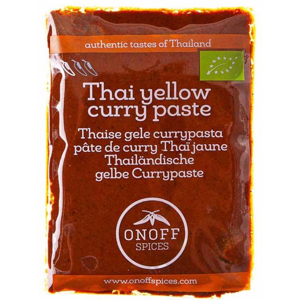 Паста Onoff Spices Карри желтая тайская органическая, 50 г - фото 2