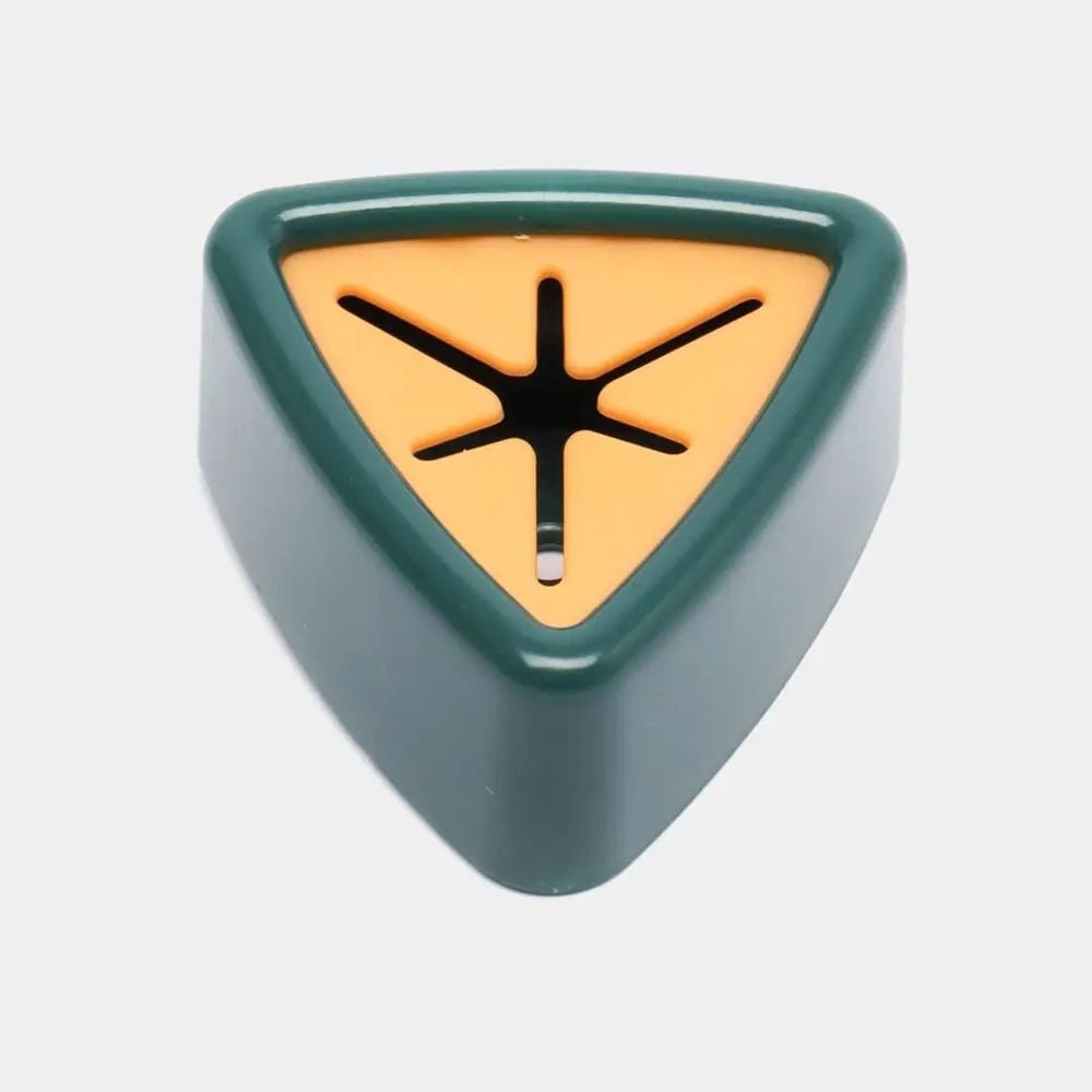 Треугольный держатель для полотенец Supretto в ванную и на кухню самоклеящийся зелено-оранжевый (82870003) - фото 3