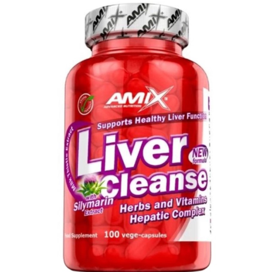 Liver Cleanse добавка Amix 100 капсул - фото 1