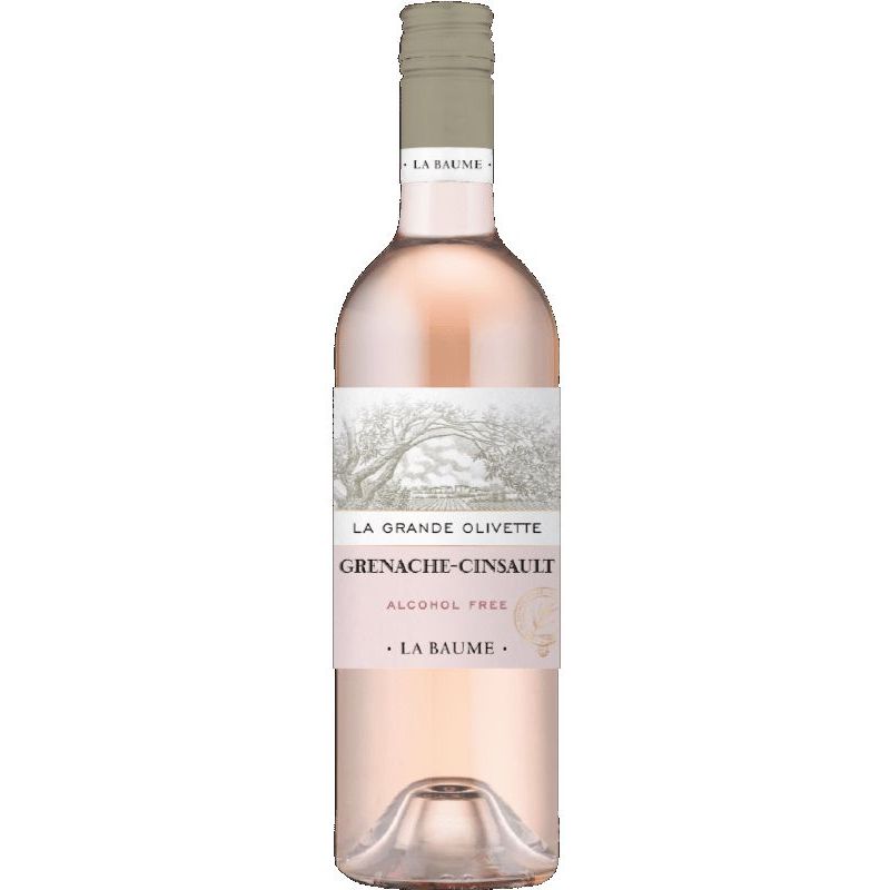 Вино Domaine De La Baume Grande Olivette Grenache Cinsault Alcogol free розовое сладкое 0.75 л - фото 1