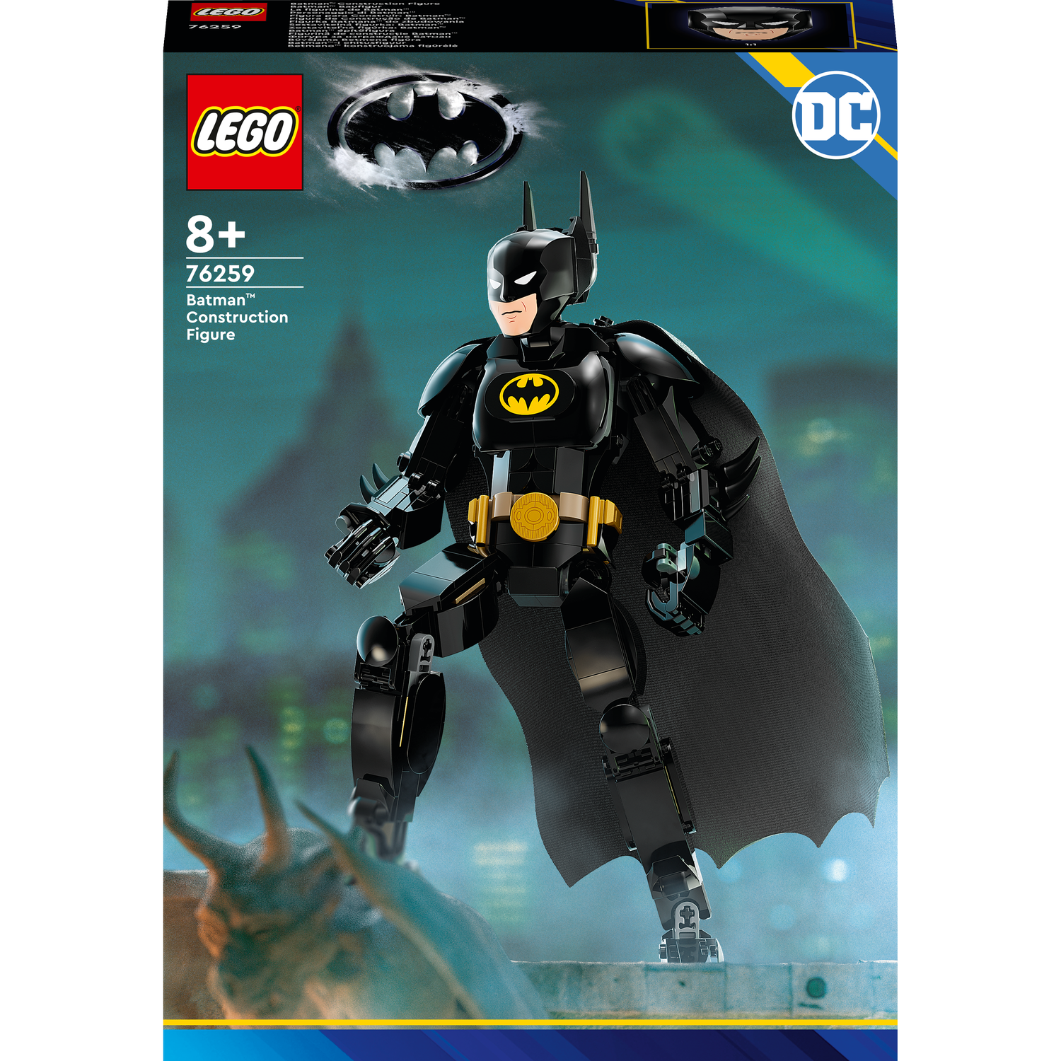 Конструктор LEGO DC Фигурка Бэтмена для сборки, 275 деталей (76259) - фото 1