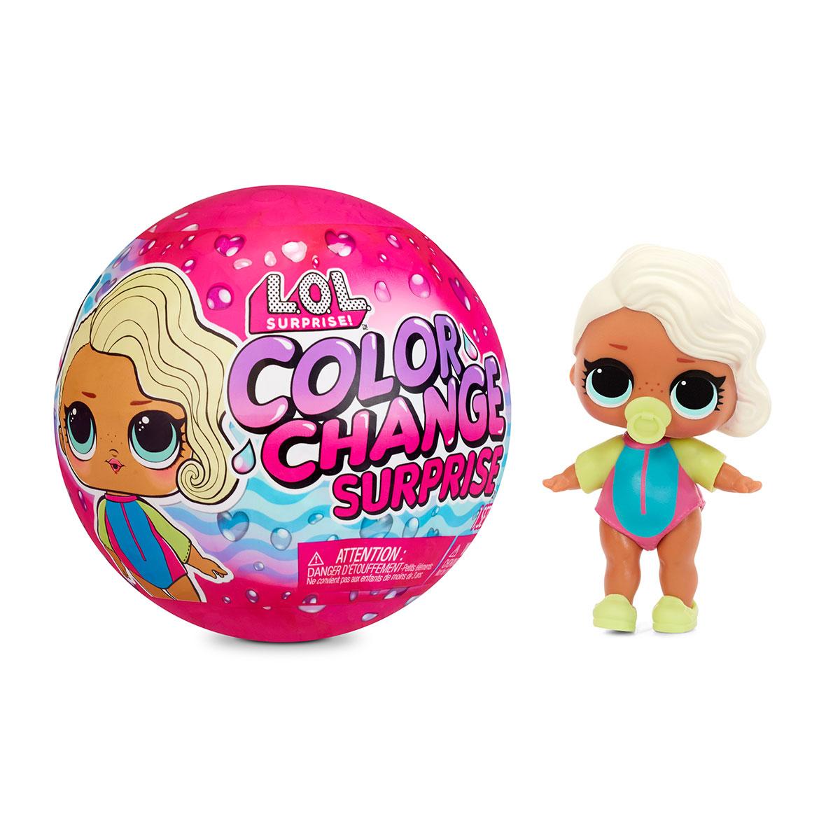 Игровой набор с куклой L.O.L. Surprise Color Change Сестрички (576327) - фото 1