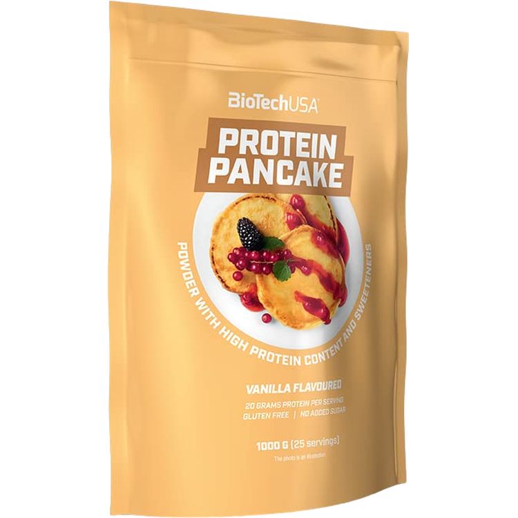 Протеиновые блины BioTech USA Protein Pancake Ваниль 1000 г - фото 1