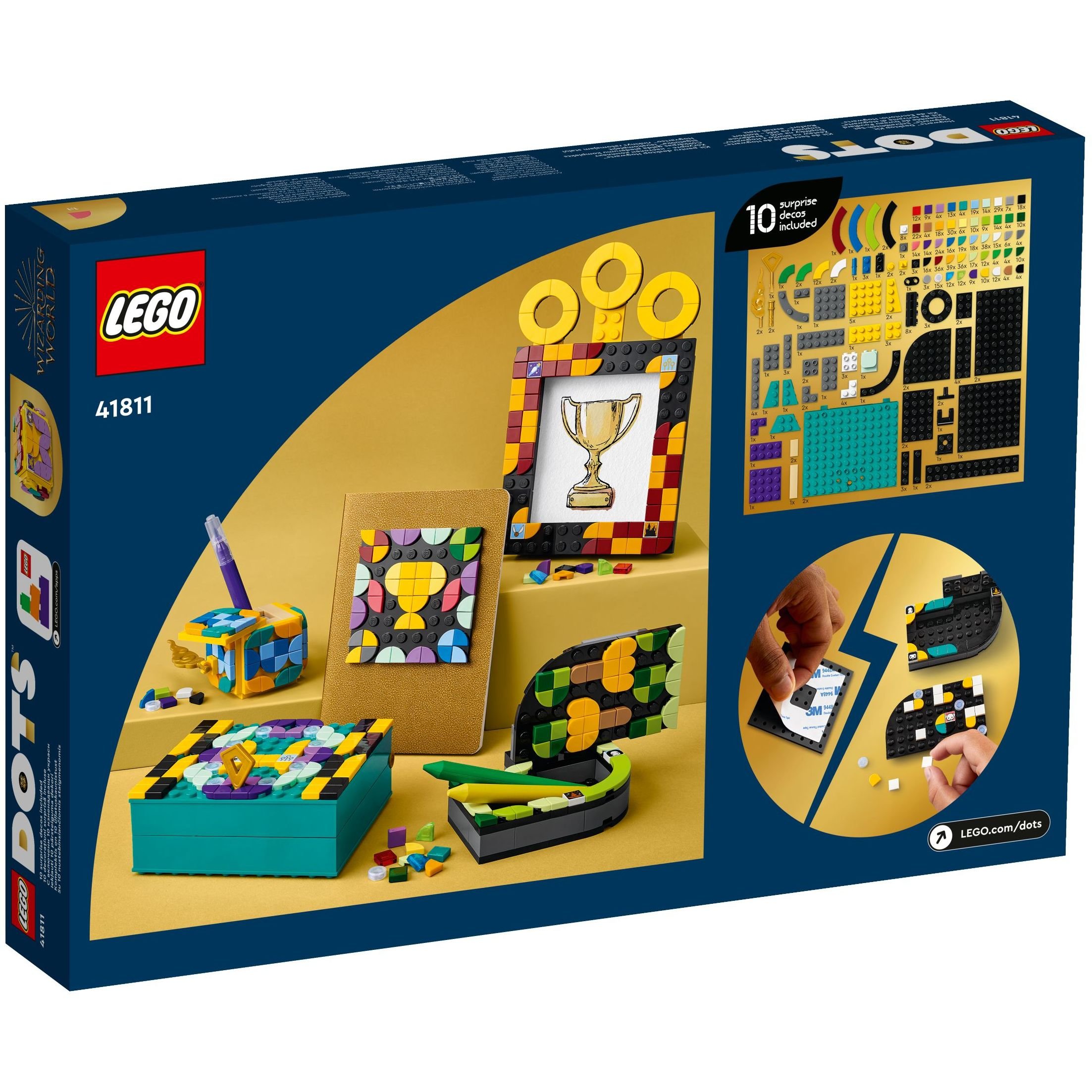 Конструктор LEGO DOTs Гоґвортс. Настільний комплект, 856 деталей (41811) - фото 3