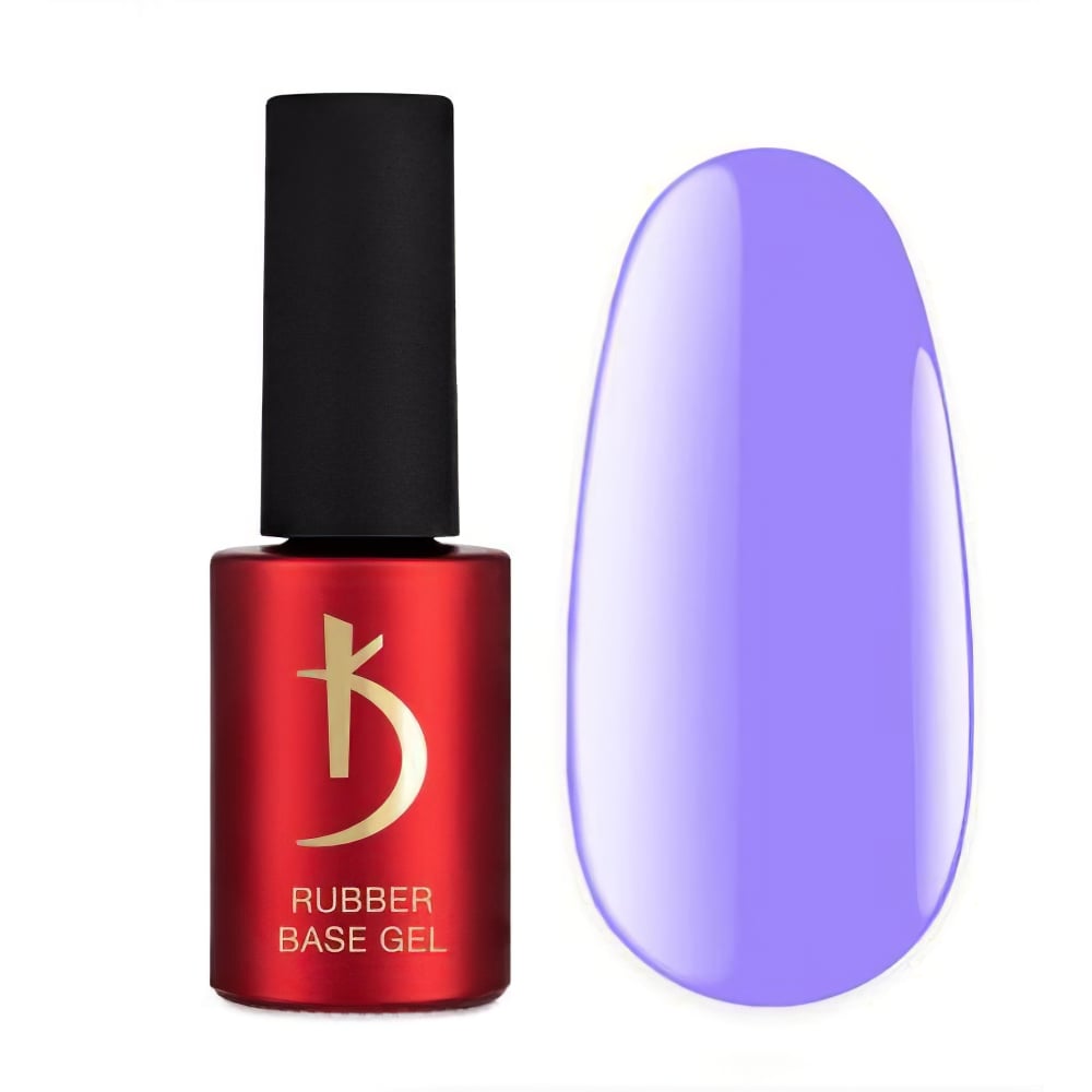 Кольорове базове покриття для гель-лаку Kodi Color Rubber Base Gel Violet 7 мл - фото 1