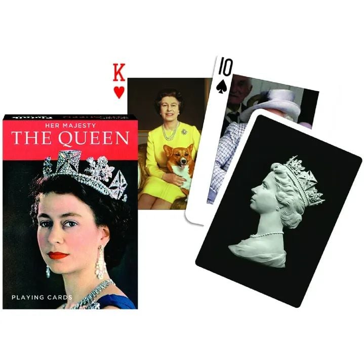 Карты игральные Piatnik Королева Елизавета, одна колода, 55 карт (PT-165313) - фото 1