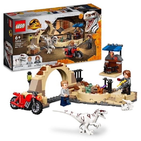 Конструктор LEGO Jurassic World Погоня на мотоциклі, 169 деталей (76945) - фото 3