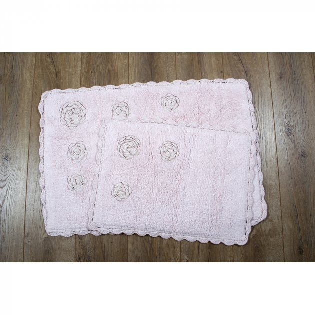 Набір килимків Irya Blossom pembe, 2 шт., рожевий (11913986082795) - фото 4