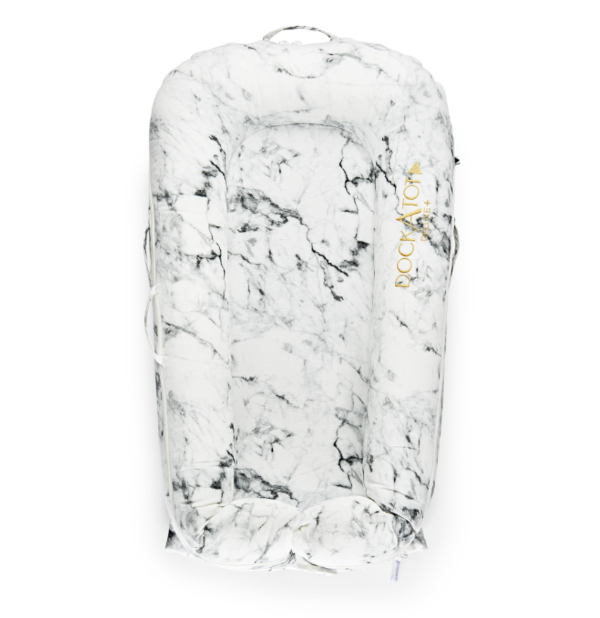 Чехол для кокона-матраса DockATot Deluxe+ Carrara Marble, 85х46 см, разноцвет (20322) - фото 1