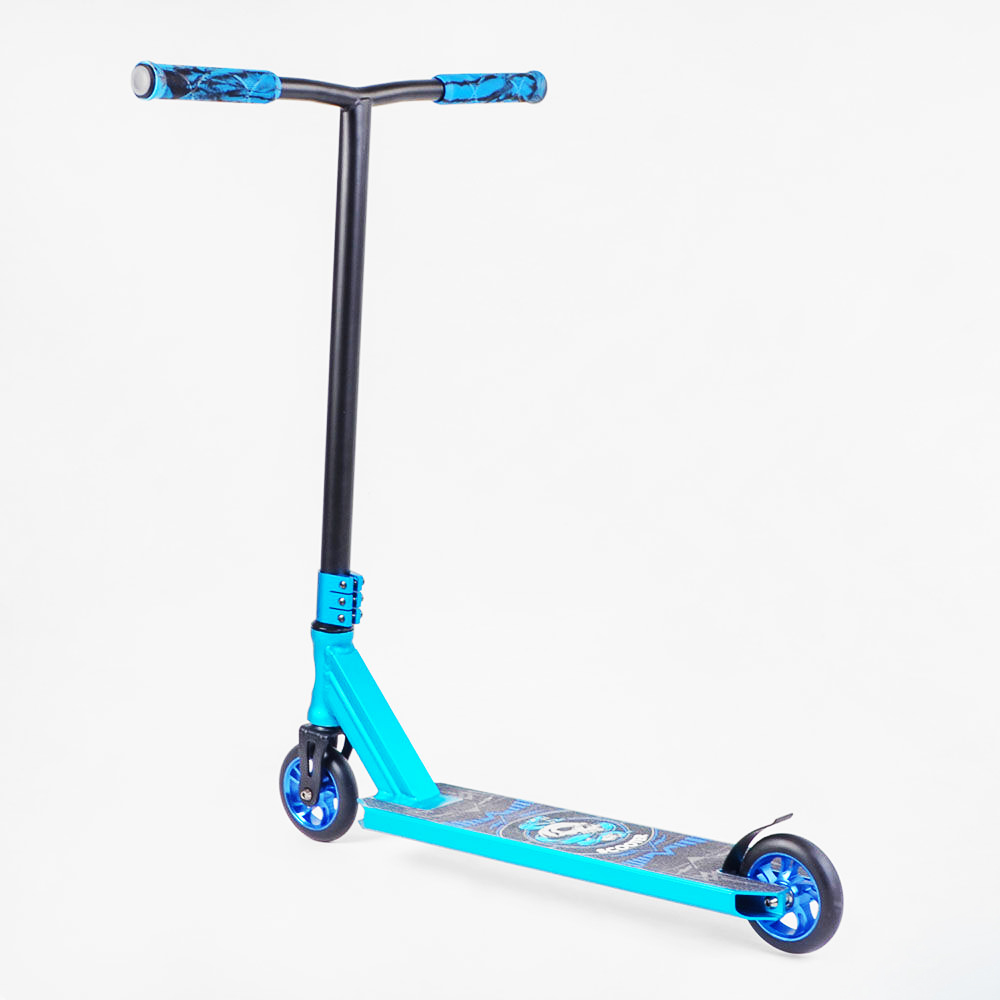 Самокат трюковий Best Scooter 60х85 см Блакитний 000231679 - фото 3