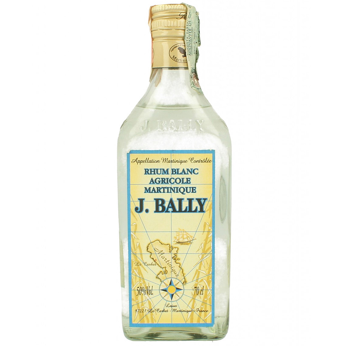 Ром J.Bally Blanc Agricole Martinique 50% 0.7 л - фото 1