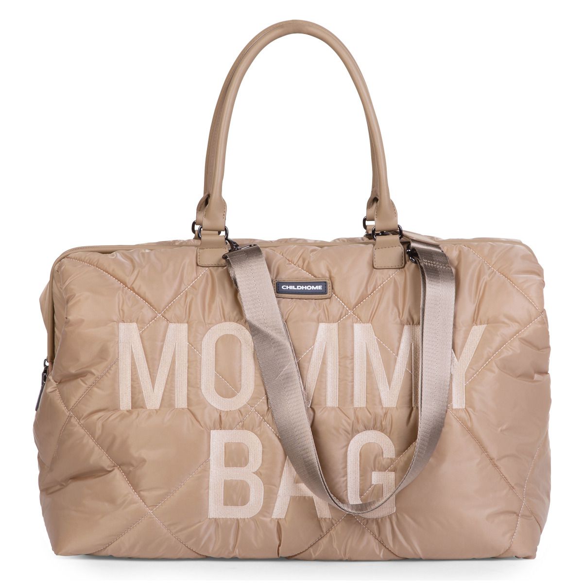 Сумка Childhome Mommy bag, дутая, бежевая (CWMBBPBE) - фото 4