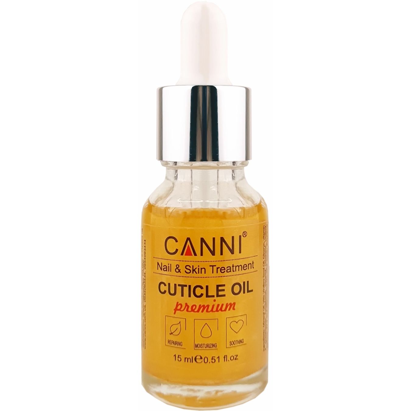 Олійка для кутикули Canni Premium Nail & Skin Treatment Солодкий апельсин 15 мл - фото 1
