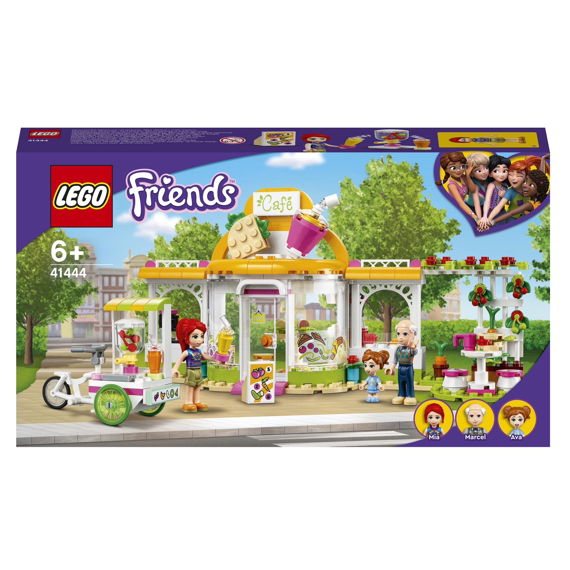 Конструктор LEGO Friends Органическое кафе Хартлейк-Сити, 314 деталей (41444) - фото 1