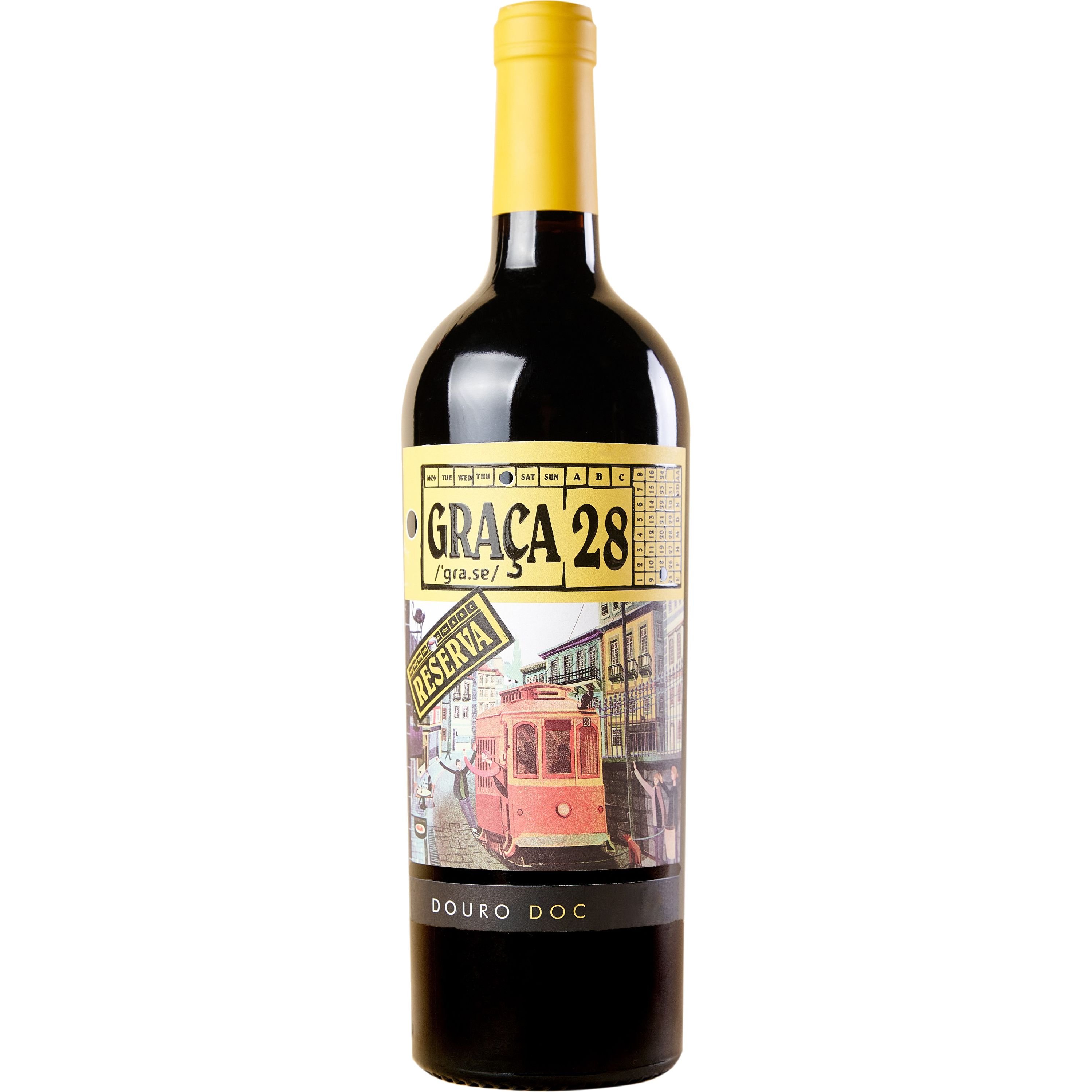 Вино Vinihold Graça 28 Riserva красное полусухое 0.75 л - фото 1