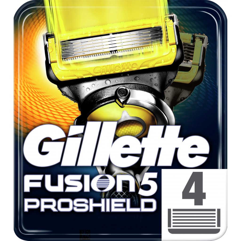 Сменные кассеты для бритья Gillette Fusion5 ProShield, 4 шт. - фото 1