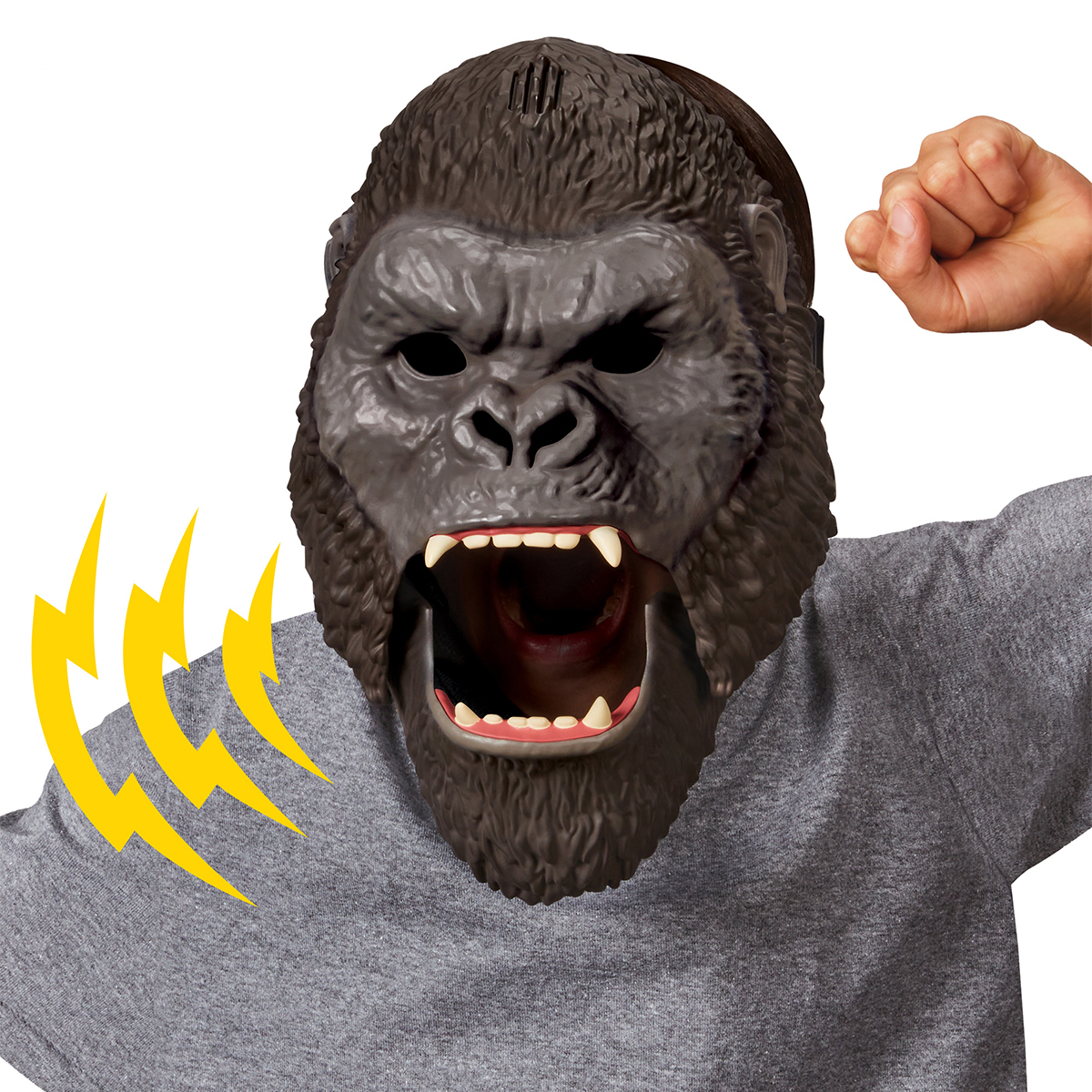 Интерактивная игрушка Godzilla vs. Kong Маска Конга со звуком - фото 2