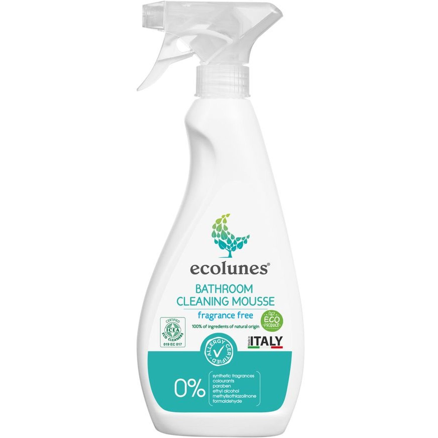 Средство для очистки поверхностей в ванной комнате Ecolunes, без запаха, 500 мл - фото 1