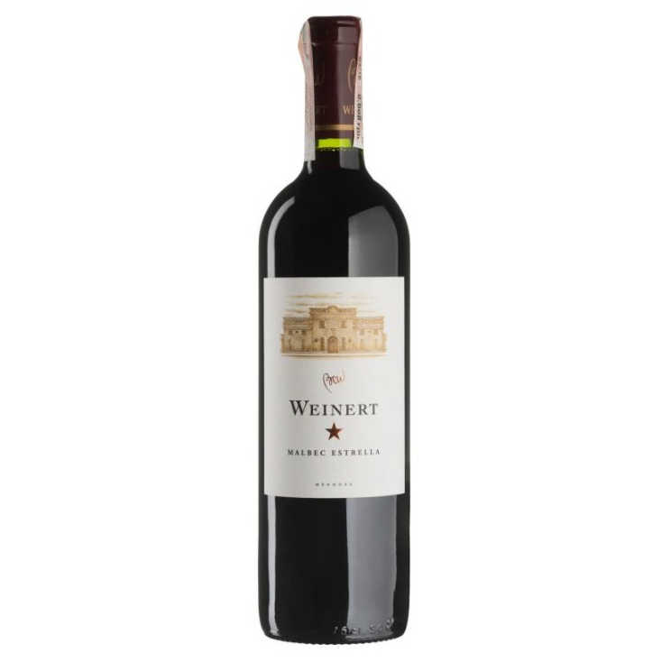 Вино Weinert Malbec Estrella, червоне, сухе, 0,75 л - фото 1