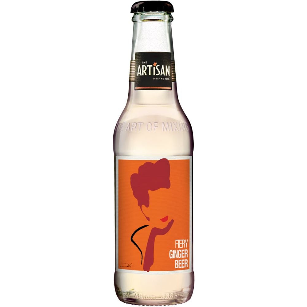 Напиток Artisan Drinks Co. Fiery Ginger Beer безалкогольный 0.2 л - фото 1