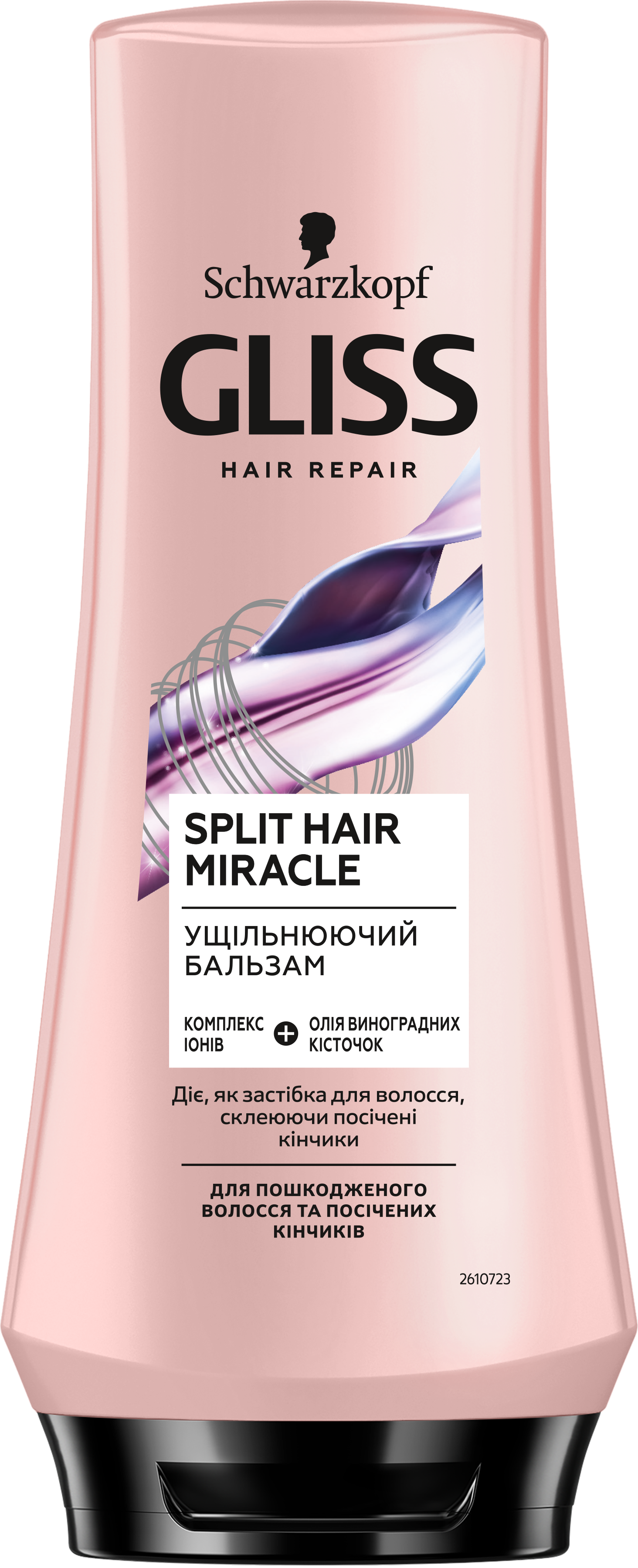 Подарунковий набір Gliss Split Hair Miracle: Шампунь, 250 мл + Бальзам, 200 мл - фото 4
