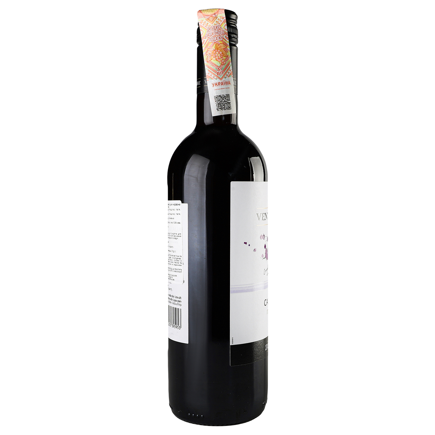 Вино Zonin Cabernet Italiano, красное, сухое, 12%, 0,75 л - фото 3