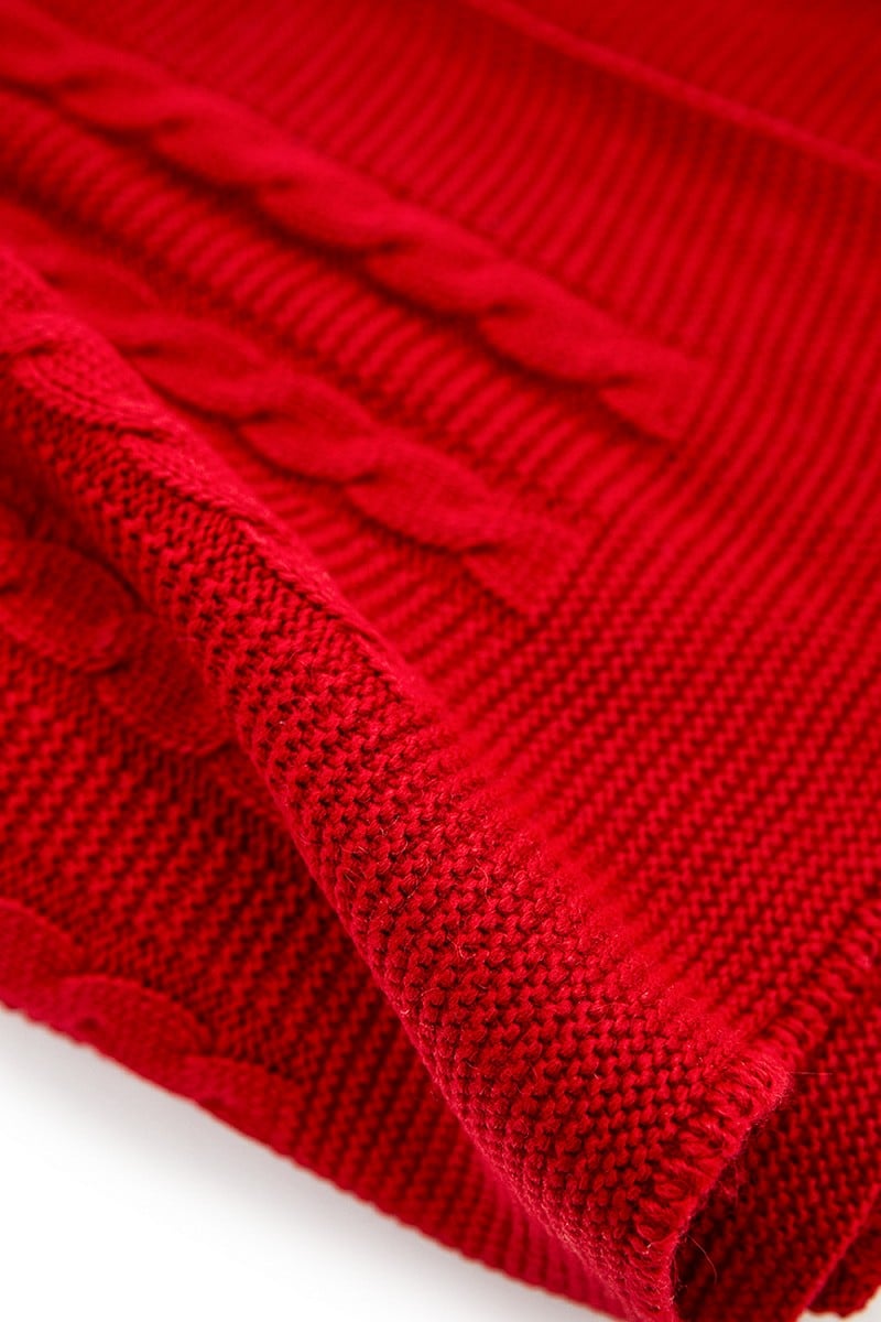 Плед Sewel, 180х130 см, красный (OW811030000) - фото 3