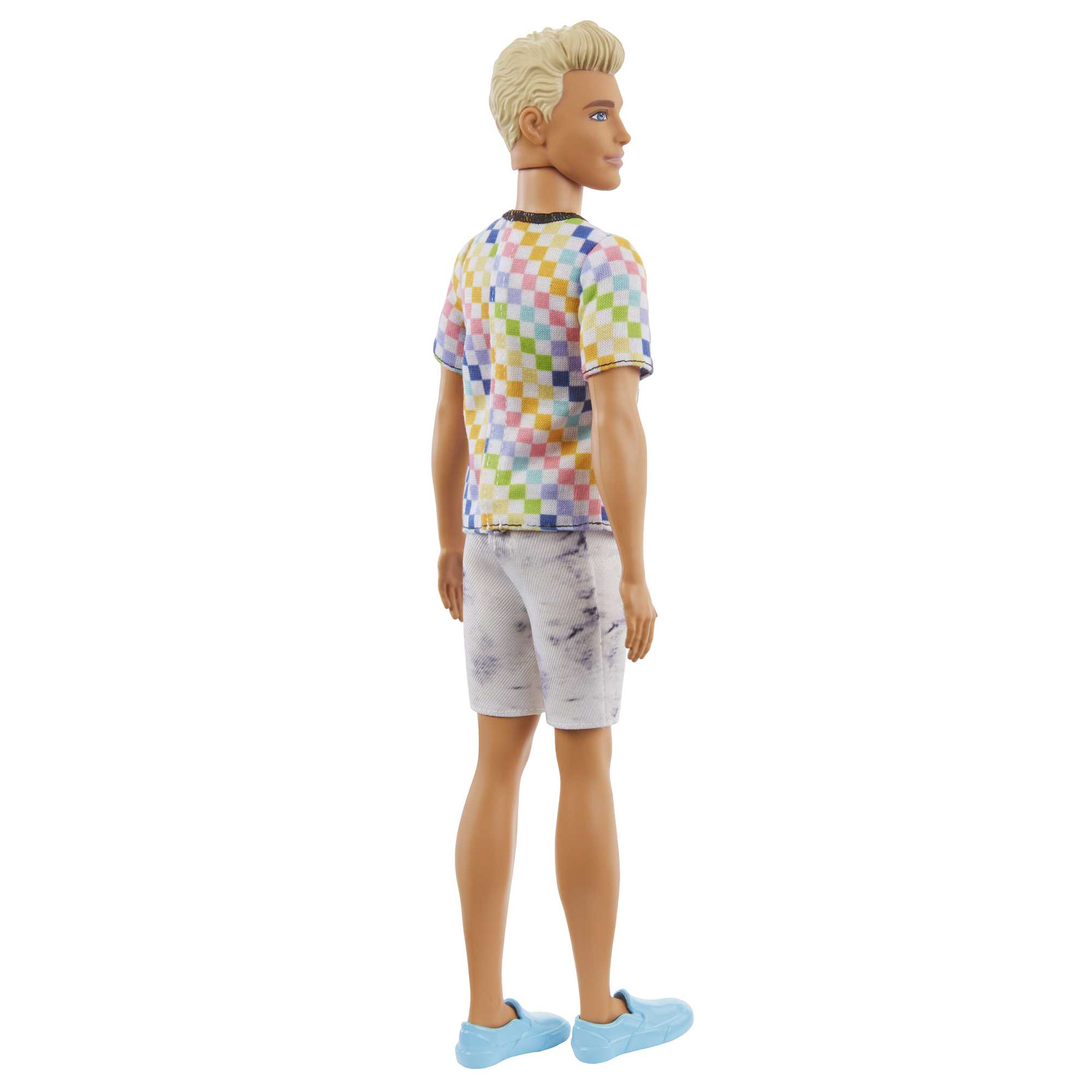 Лялька Barbie Кен Модник в картатій футболці (GRB90) - фото 2
