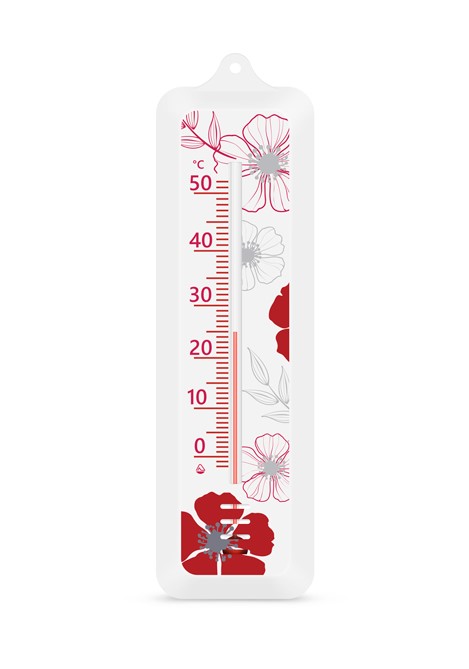 Термометр Склоприлад Сувенір П-7 Гібіскус (300189) - фото 1