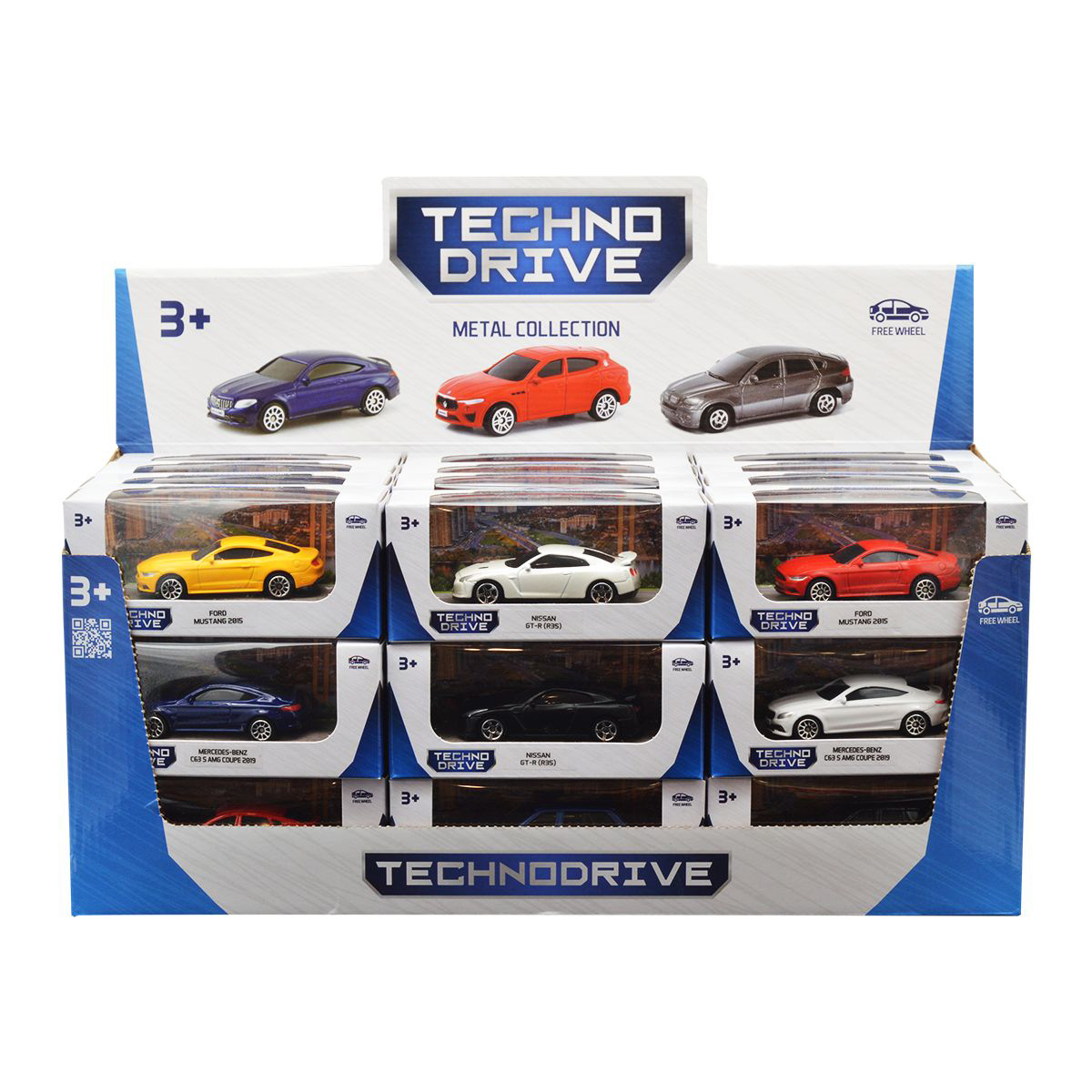 Автомодель TechnoDrive в ассортименте (1:64) (250348U) - фото 2